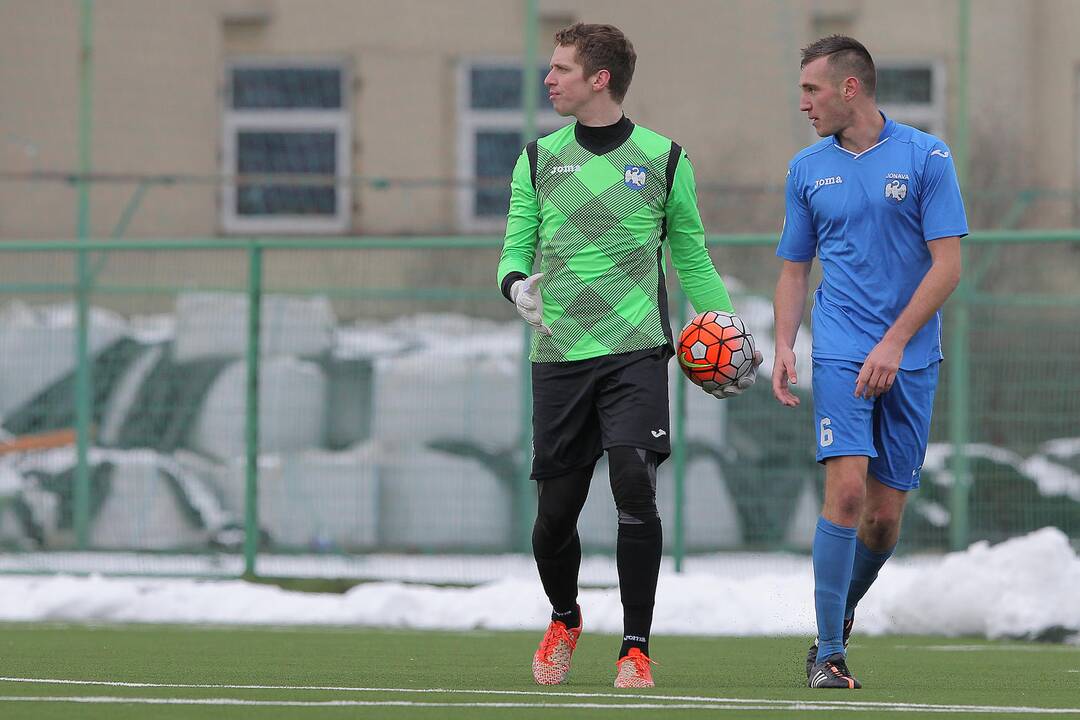 Lietuvos futolo A lyga: Jonavos „Lietava“ – Klaipėdos „Atlantas“ 0:1.