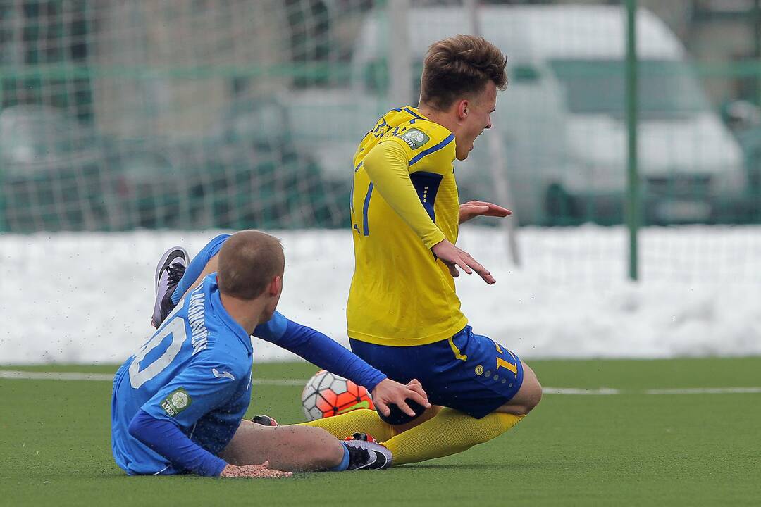 Lietuvos futolo A lyga: Jonavos „Lietava“ – Klaipėdos „Atlantas“ 0:1.