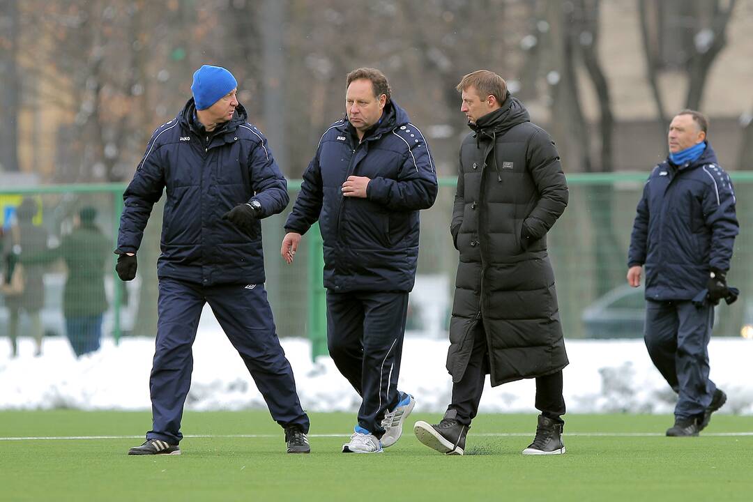 Lietuvos futolo A lyga: Jonavos „Lietava“ – Klaipėdos „Atlantas“ 0:1.