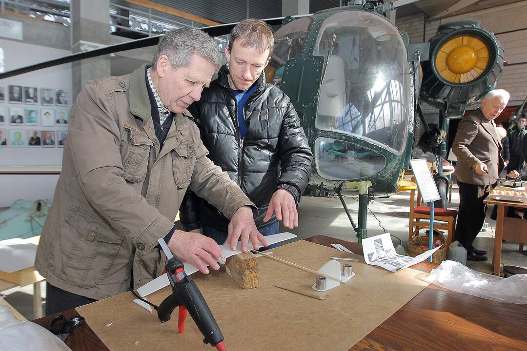 Atvelykis Aleksote esančiame Aviacijos muziejuje atšvęstas šeštadienį.