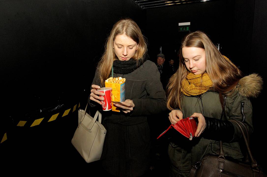 Kaune, kinoteatre „Forrum Cinemas“ parodytas lietuvių filmas „Patriotai“.