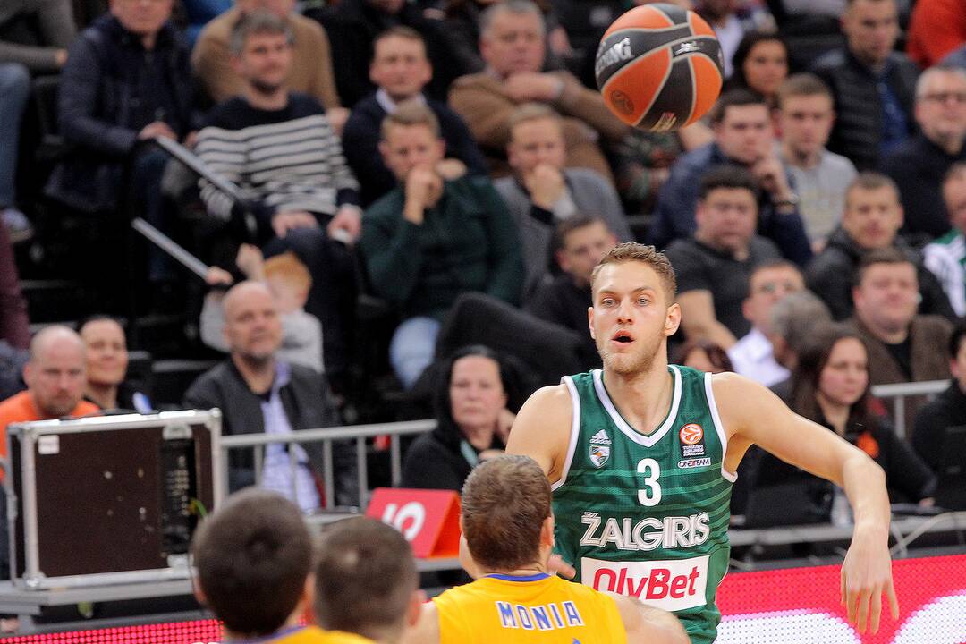 Eurolyga: Kauno „Žalgiris“ – Maskvos srities „Chimki“ 71:76.