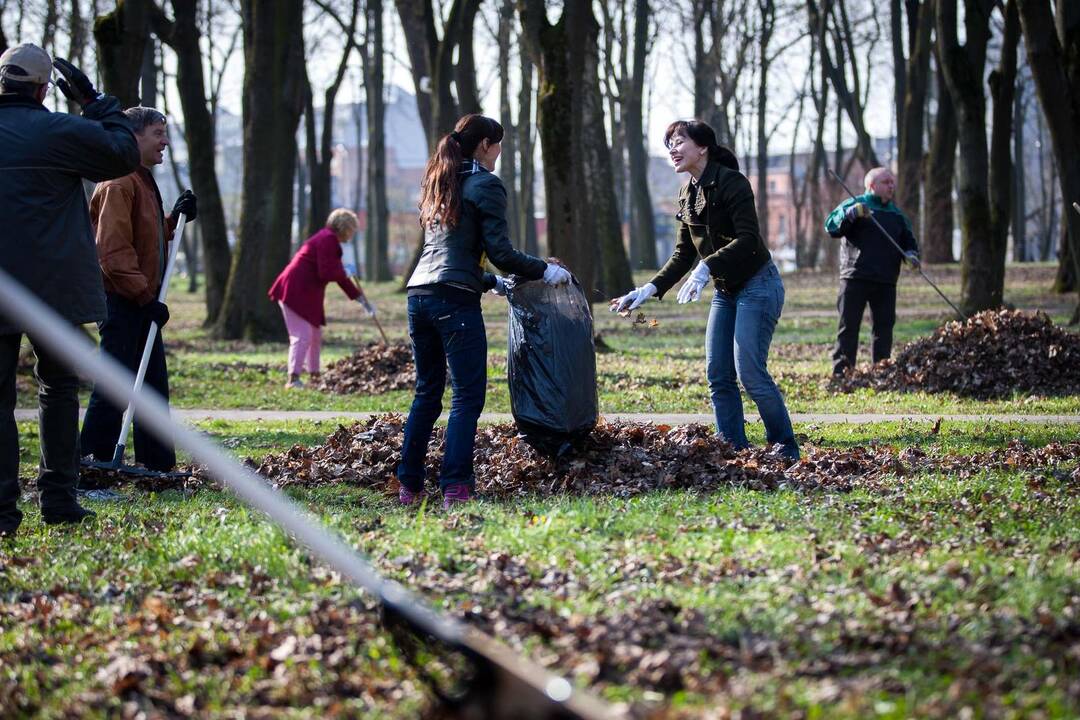 Pavasarinė talka Kaune