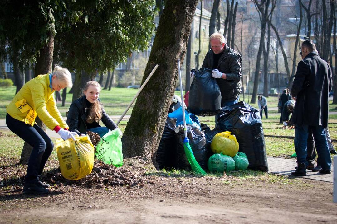 Pavasarinė talka Kaune