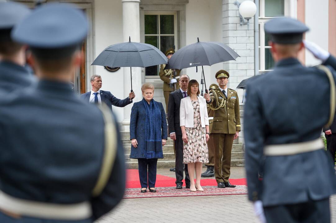 Taline susitiko dvi Baltijos šalių prezidentės