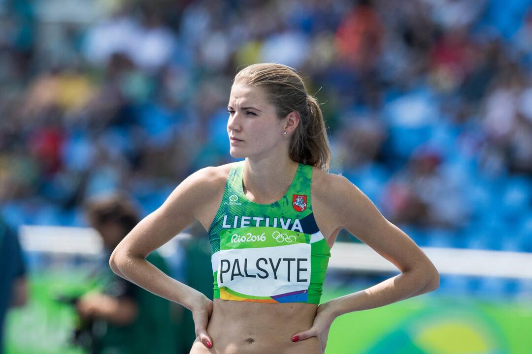 A. Palšytė – olimpiados šuolių į aukštį rungties finale