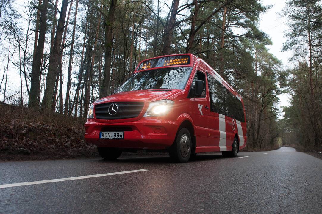 Šventinė dovana kauniečiams – nauji mikroautobusai