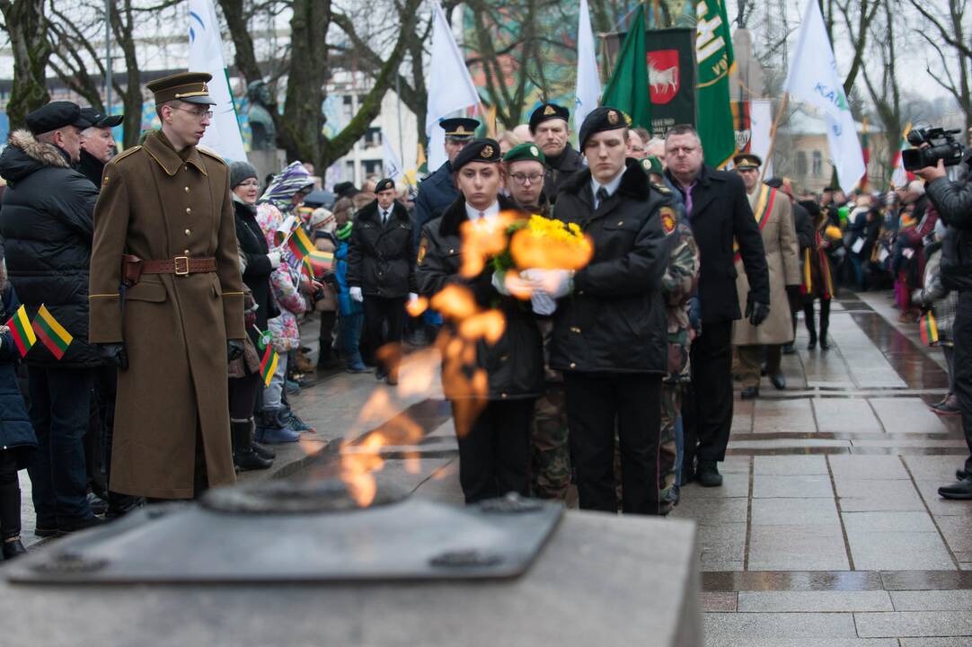  Kaunas švenčia Kovo 11-ąją