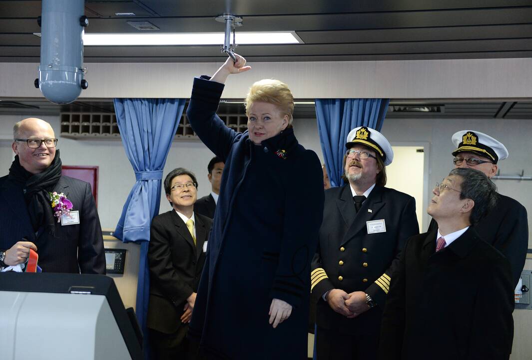 „Independence“ krikštamotė D. Grybauskaitė