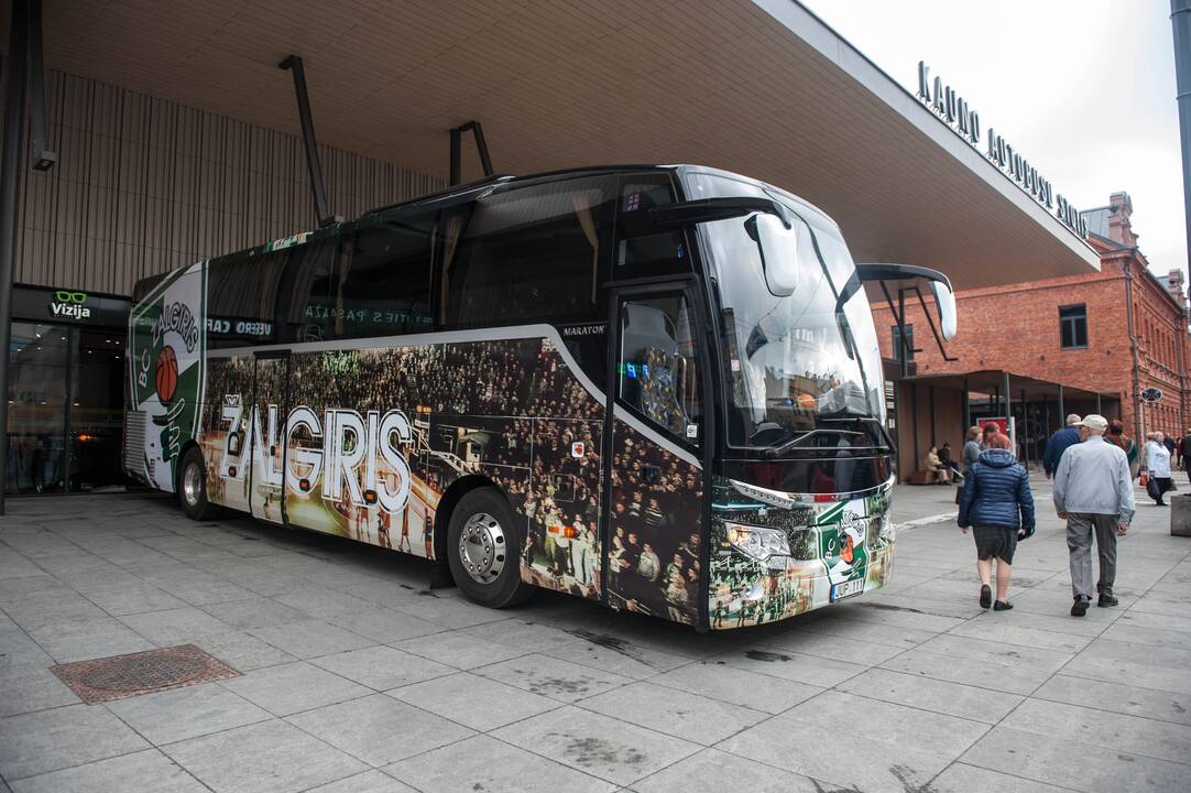 Naujasis ''Žalgirio'' autobusas