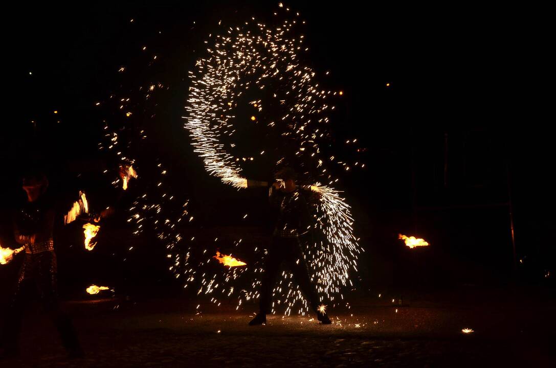 Šviesos paveikslą Kaune pakoregavo lietus