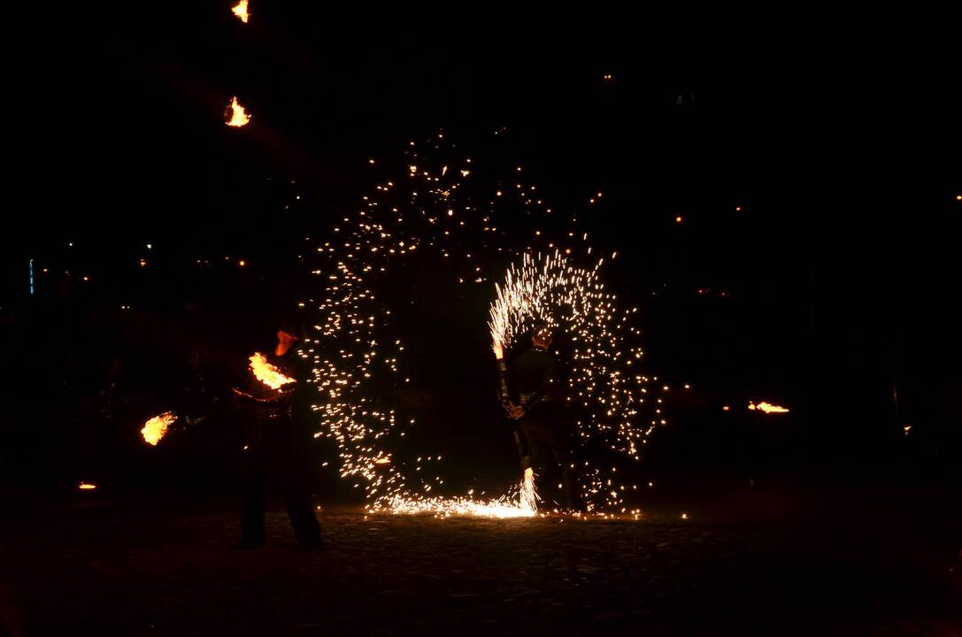 Šviesos paveikslą Kaune pakoregavo lietus