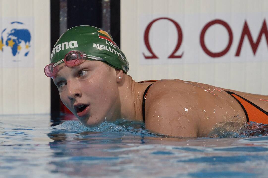 Nemažina tempo: R. Meilutytė pagerino ir Lietuvos 50 m plaukimo peteliške rekordą