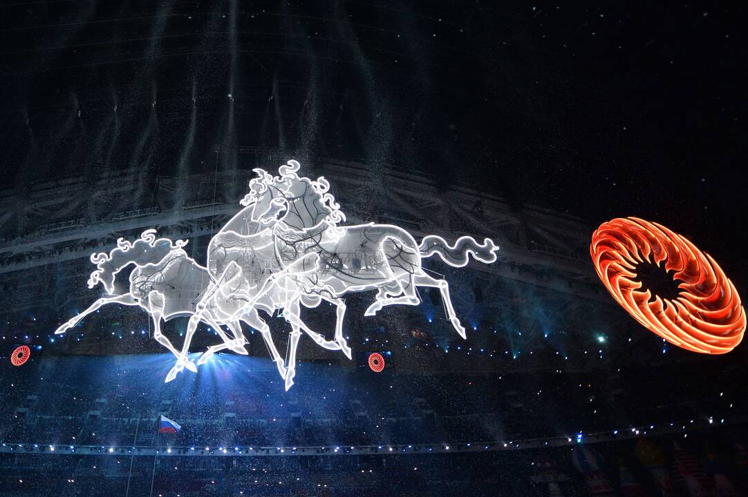 Sočio olimpinių žaidynių atidarymo ceremonija