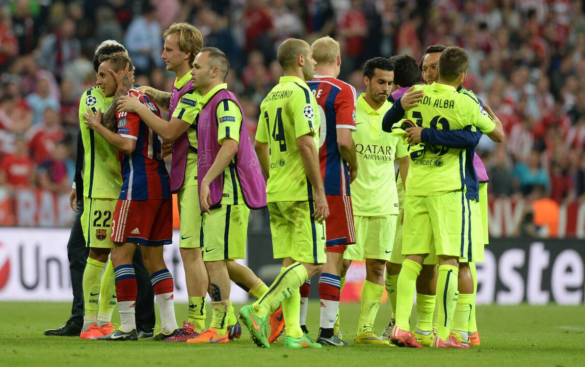 Čempionų lygos pusfinalis: "Bayern" - "Barcelona"