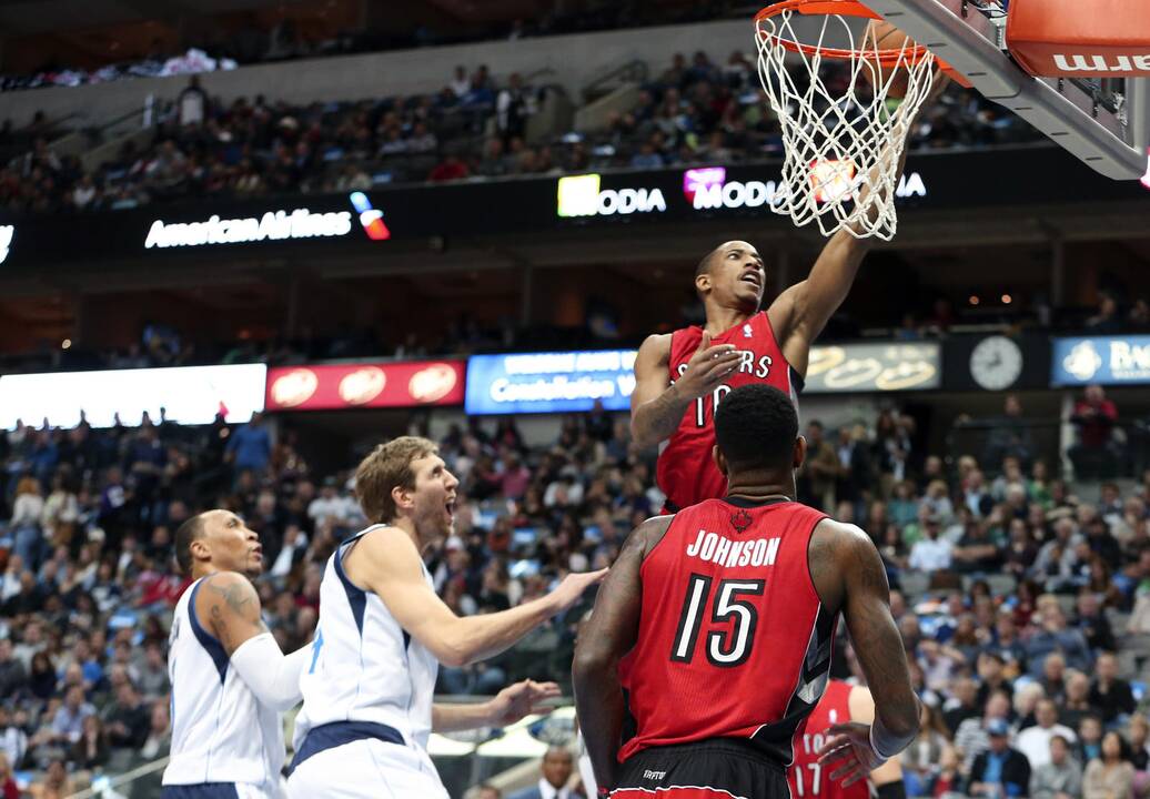 Toronto „Raptors“ palaužė Dalaso „Mavericks“