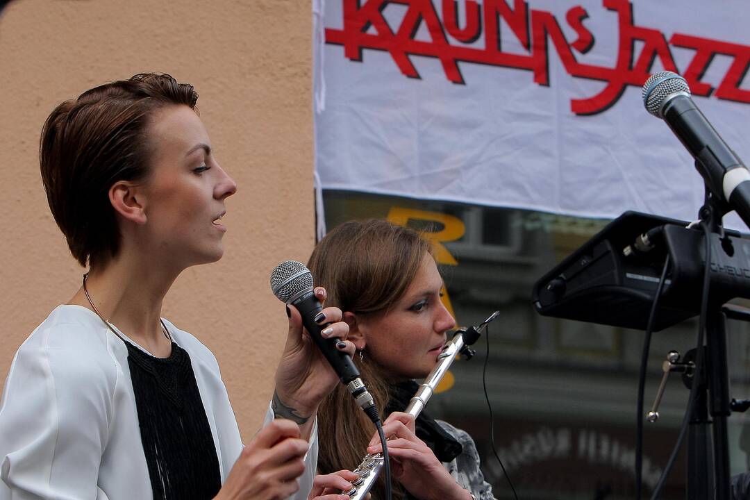 Kaune antrąjį rugsėjo savaitgalį vyko „Kaunas jazz“ koncertai.