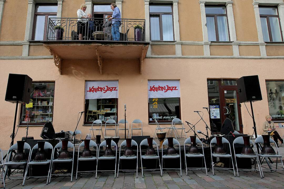Kaune antrąjį rugsėjo savaitgalį vyko „Kaunas jazz“ koncertai.