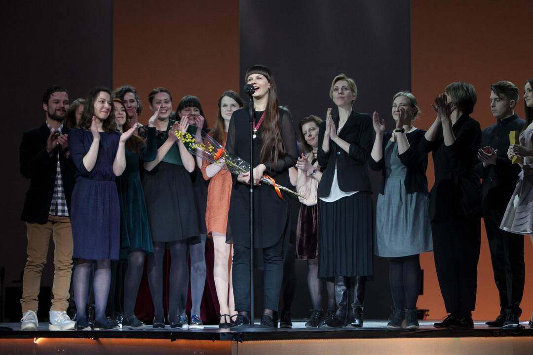 „Auksinių scenos kryžių“ įteikimo ceremonija