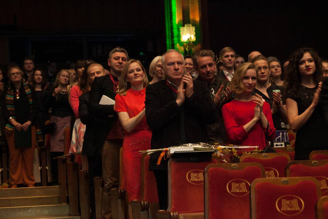 „Auksinių scenos kryžių“ įteikimo ceremonija