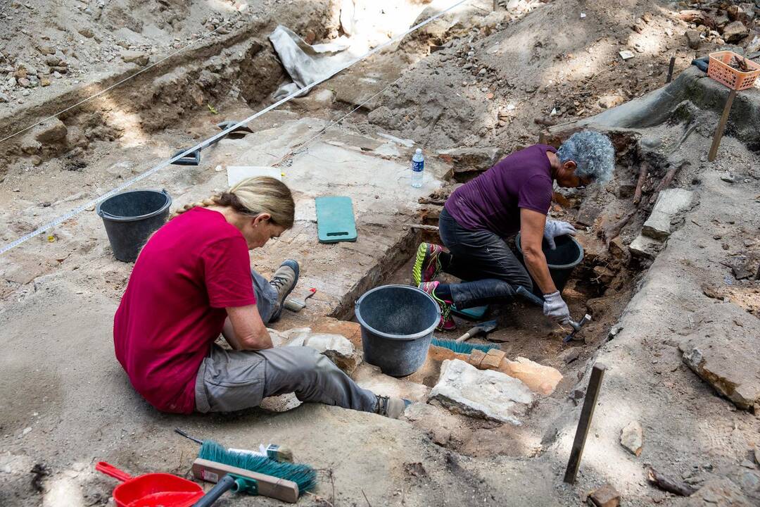 Didžiosios sinagogos archeologiniai radiniai