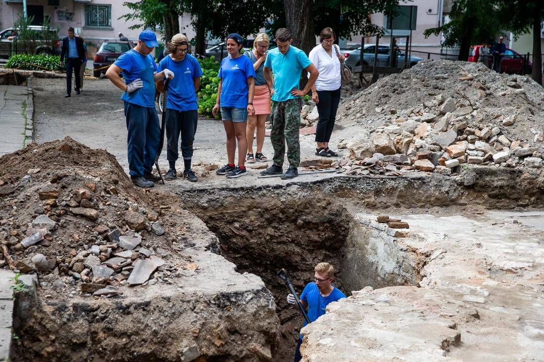 Didžiosios sinagogos archeologiniai radiniai