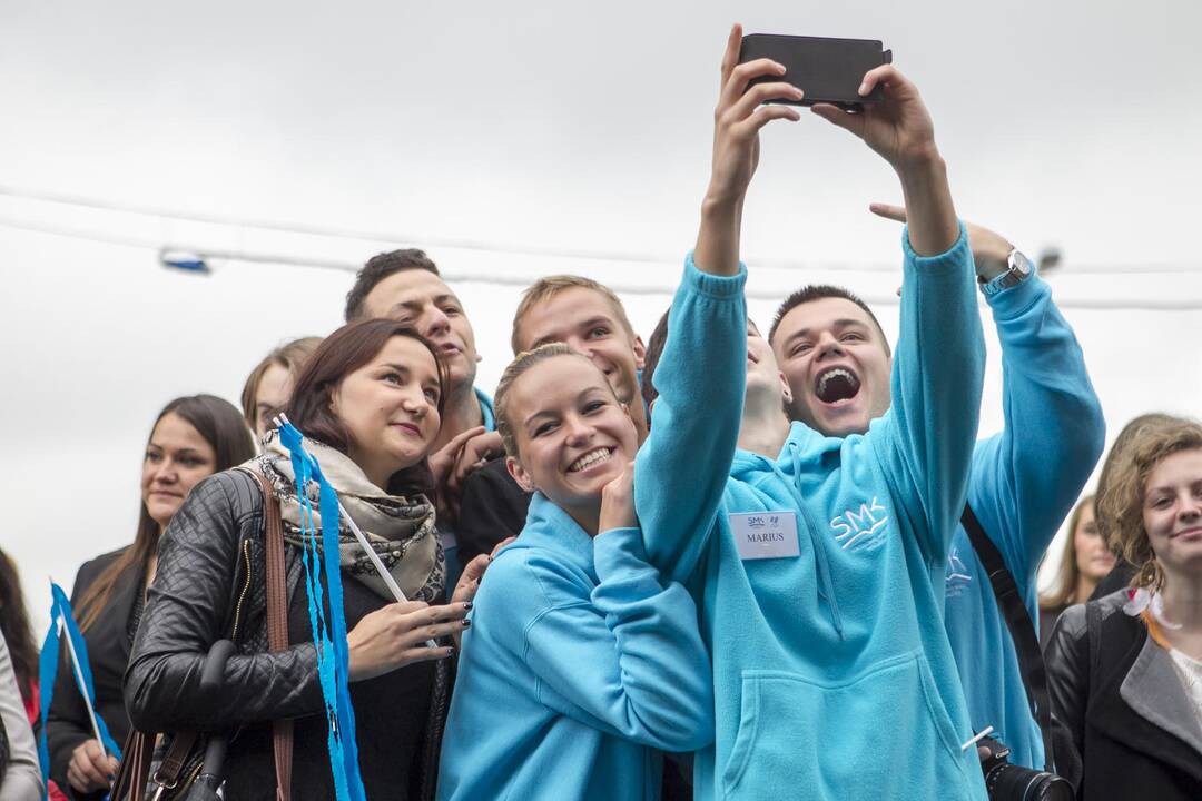 Atidarytas naujas Socialinių mokslų kolegijos pastatas