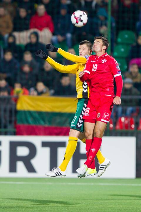 Futbolas: Lietuva - Malta 2:0