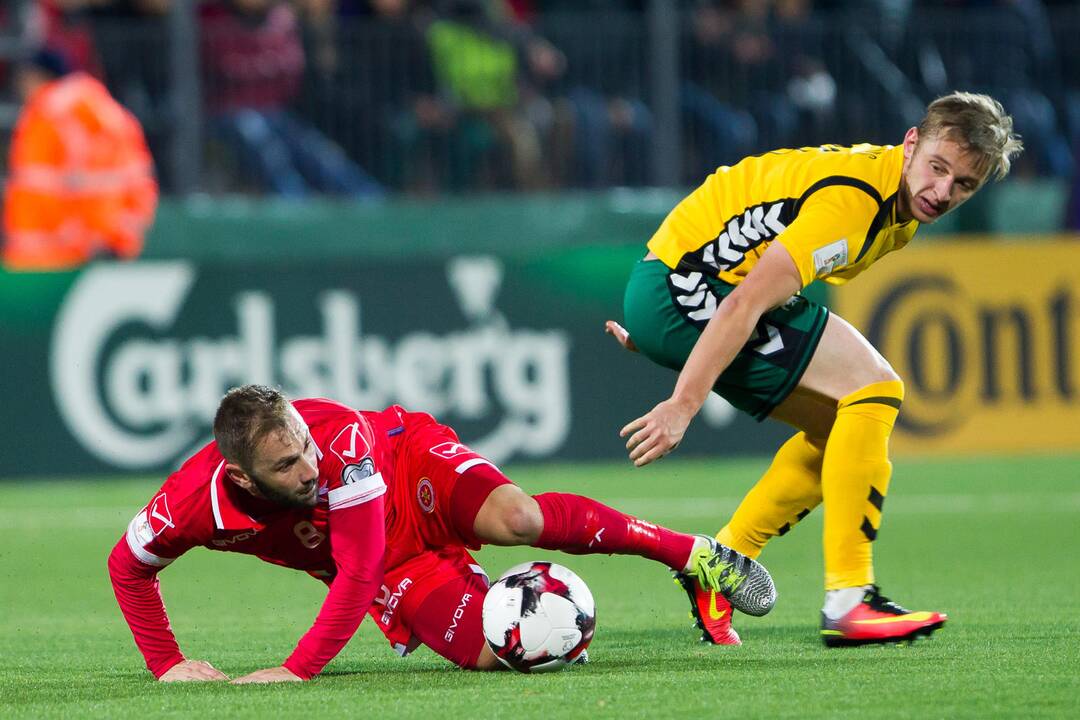 Futbolas: Lietuva - Malta 2:0