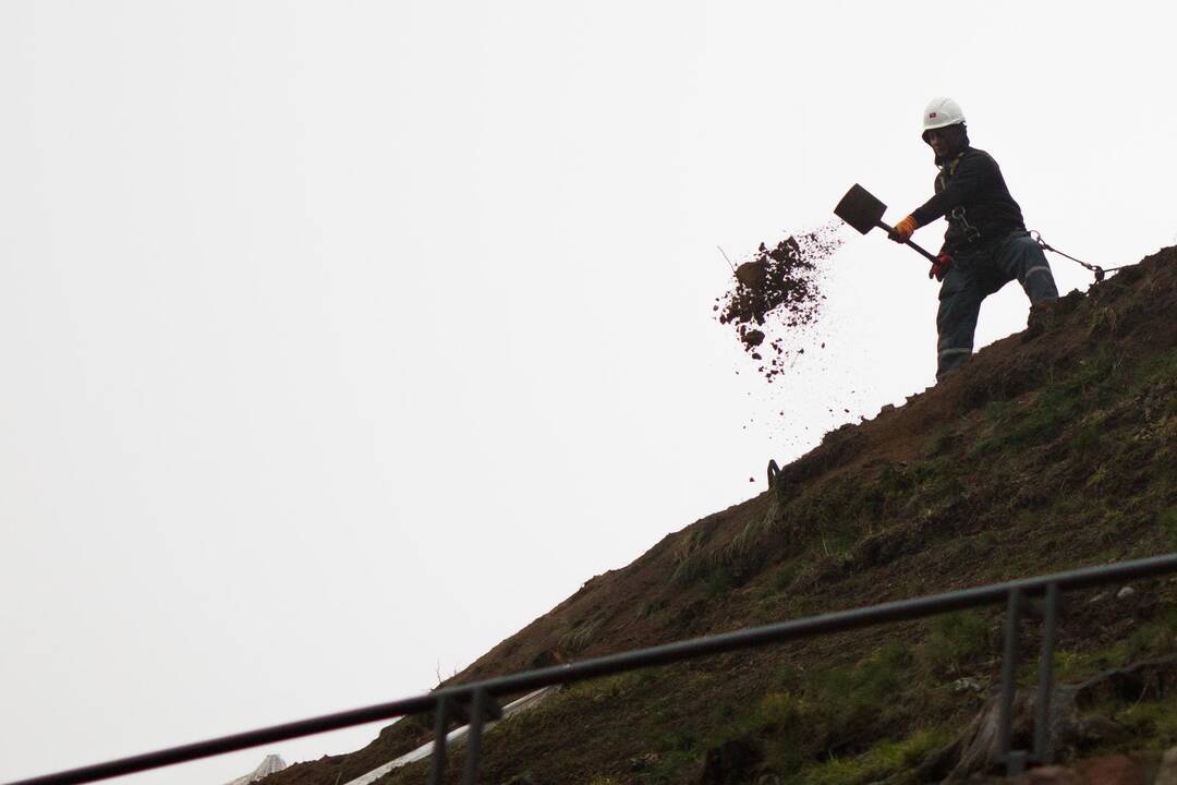 Ant Gedimino kalno – nauja nuošliauža