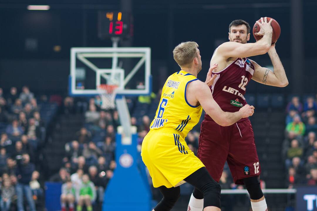 Europos taurė: "Lietkabelis" - "Chimki" 77:89