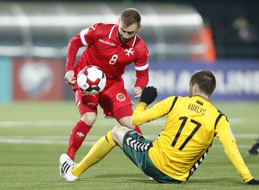 Futbolas: Lietuva - Malta 2:0