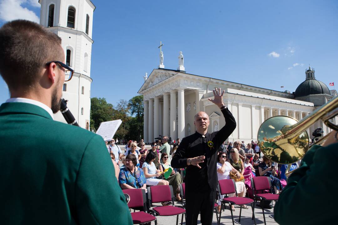 Dainų šventės spaudos konferencija