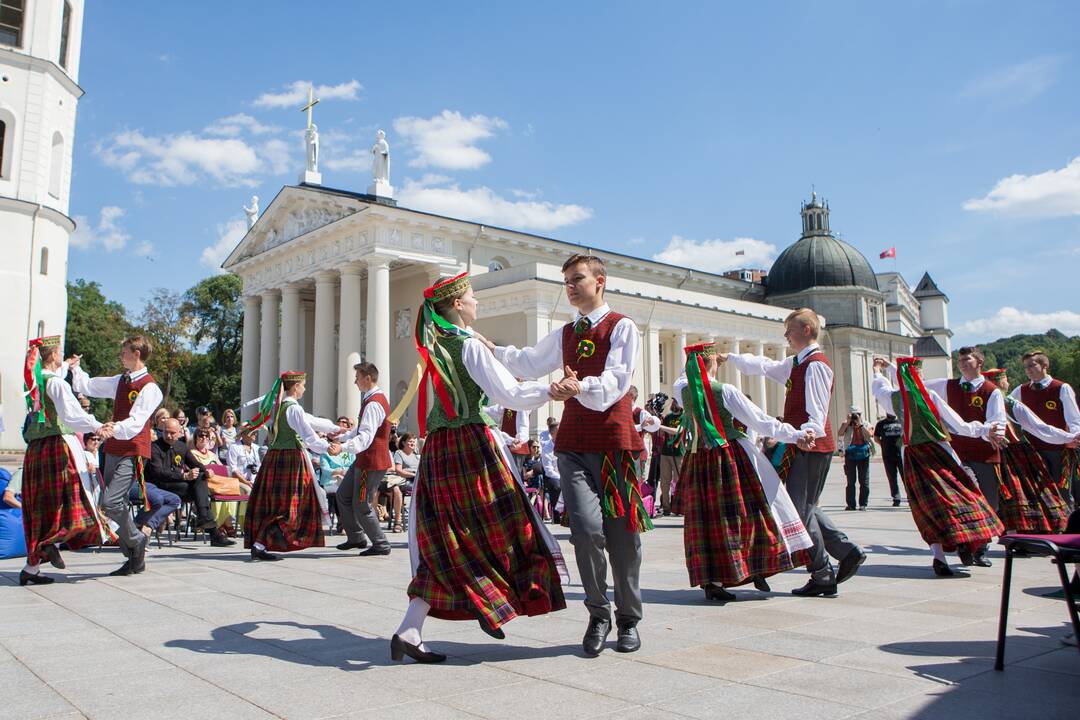 Dainų šventės spaudos konferencija