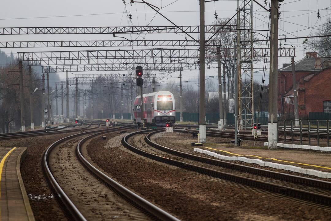 Geležinkelio elektrofikacijos darbų pradžia