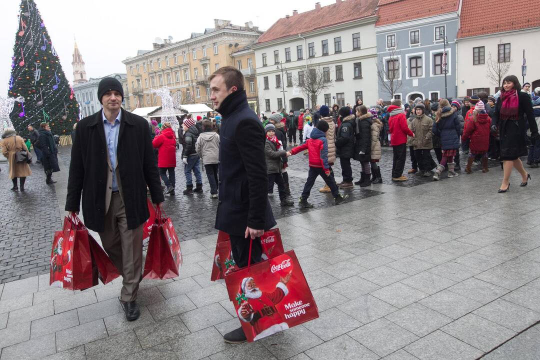 Kelionę pradėjo Kalėdų karavanas