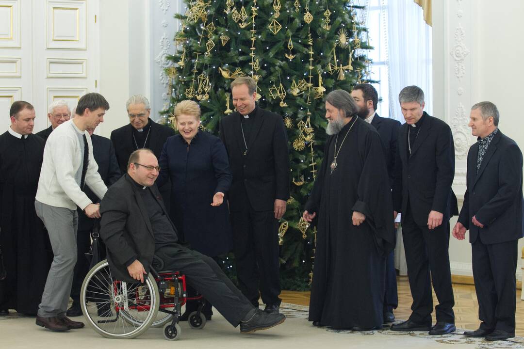 Prezidentė susitiko su krikščioniškųjų bendruomenių vadovais