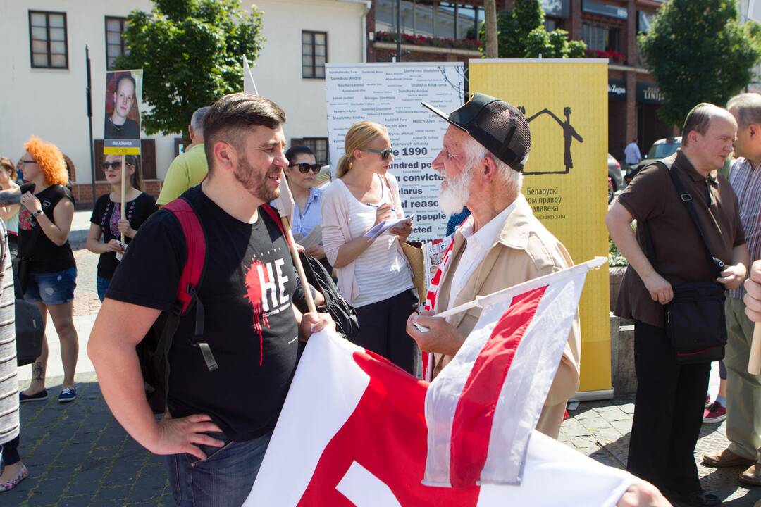 Baltarusijos politinių kalinių palaikymo akcija