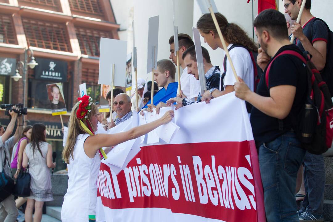 Baltarusijos politinių kalinių palaikymo akcija