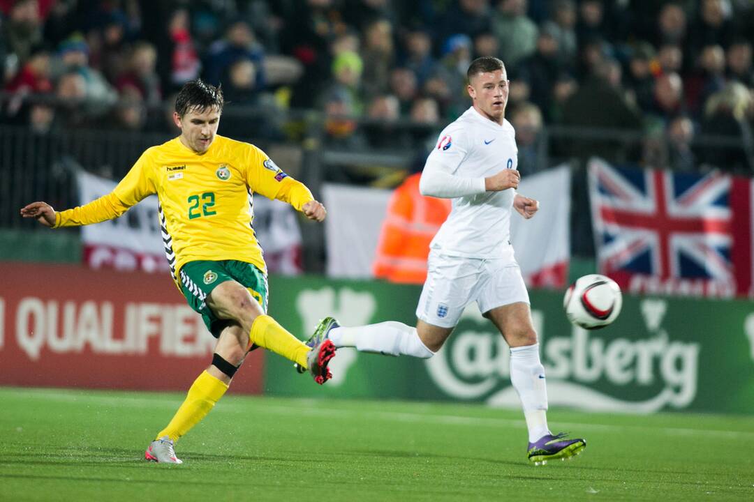 Europos futbolo čempionato atranka: Lietuva - Anglija