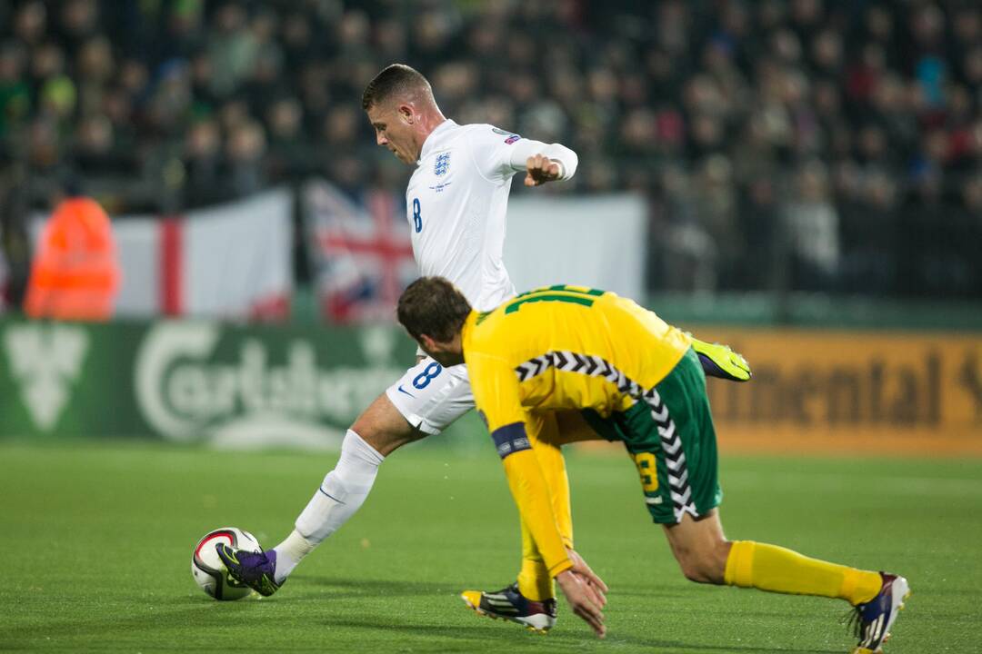 Europos futbolo čempionato atranka: Lietuva - Anglija