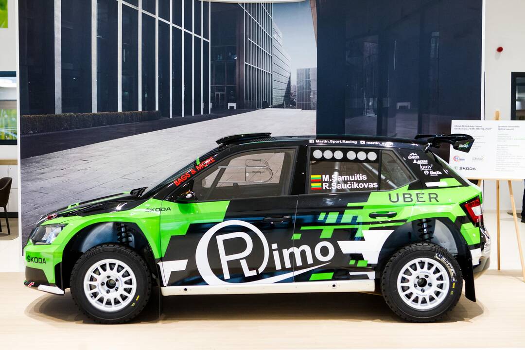 Ralio automobilis „Škoda Fabia R5“