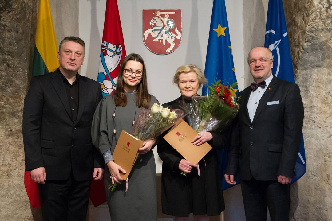 Rašytojai K. Gudonytei įteikta Patriotų premija