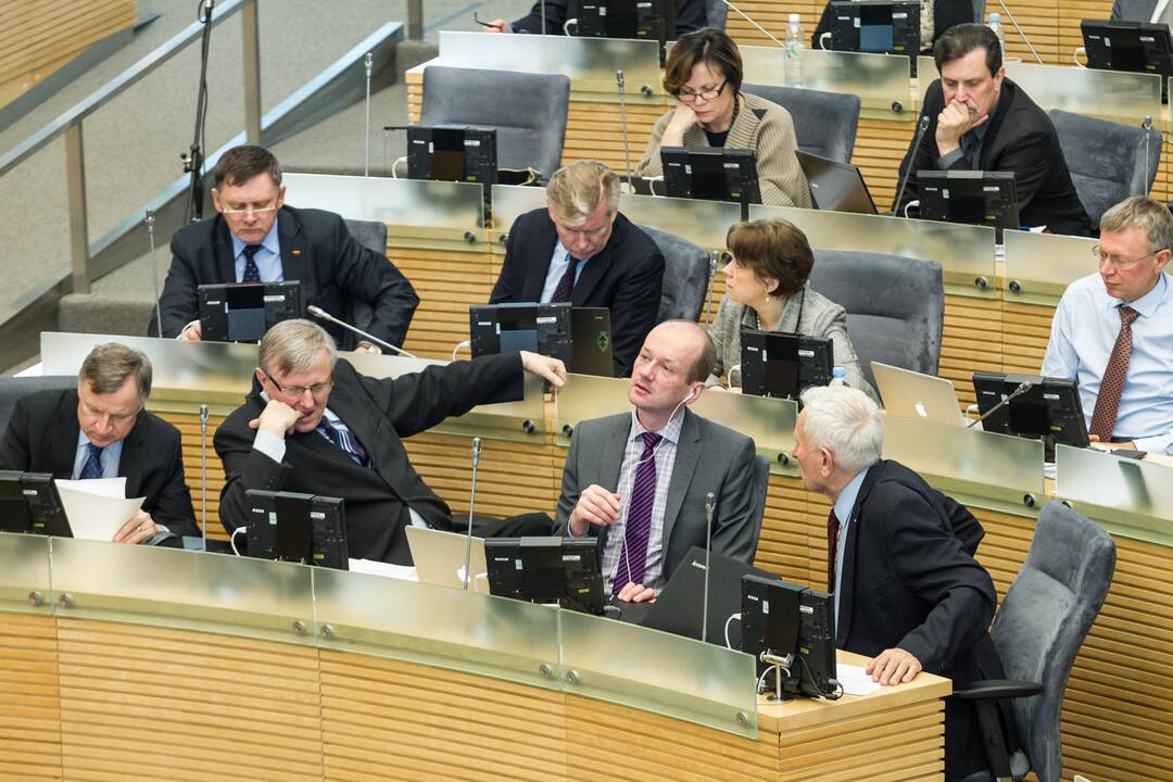 Seimas balsavo dėl interpeliacijos K. Trečiokui