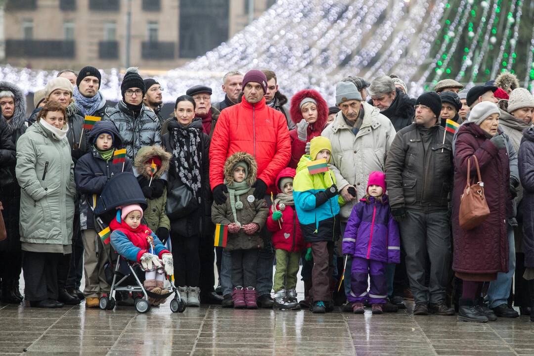 Vėliavos dienos ceremonija Vilniuje