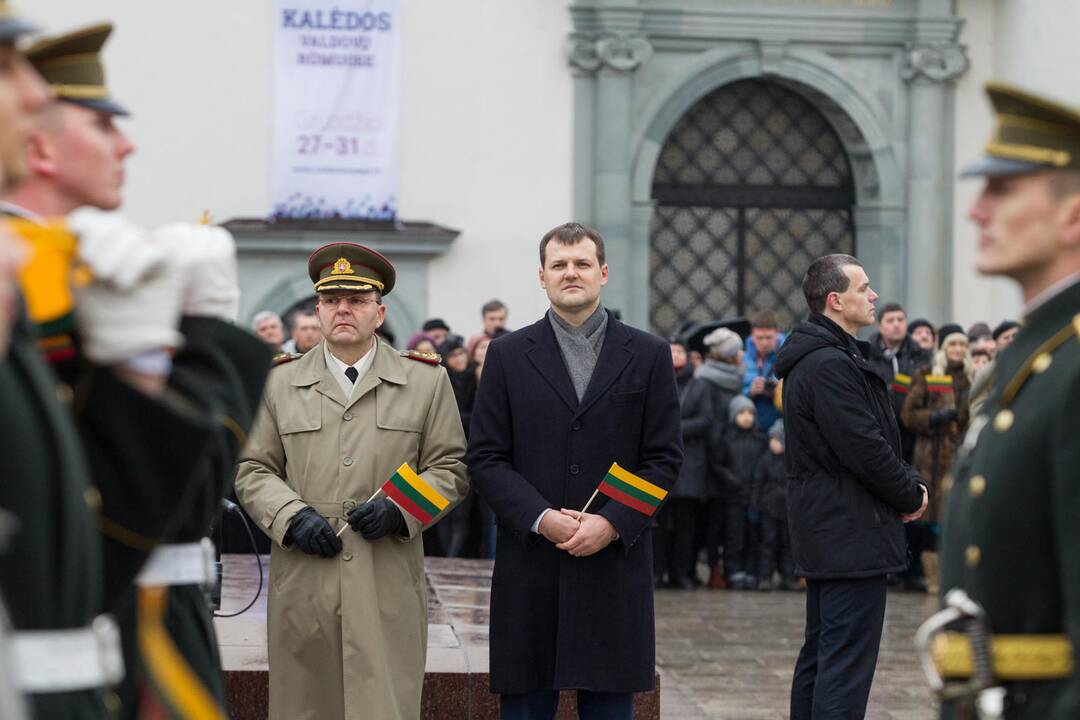 Vėliavos dienos ceremonija Vilniuje