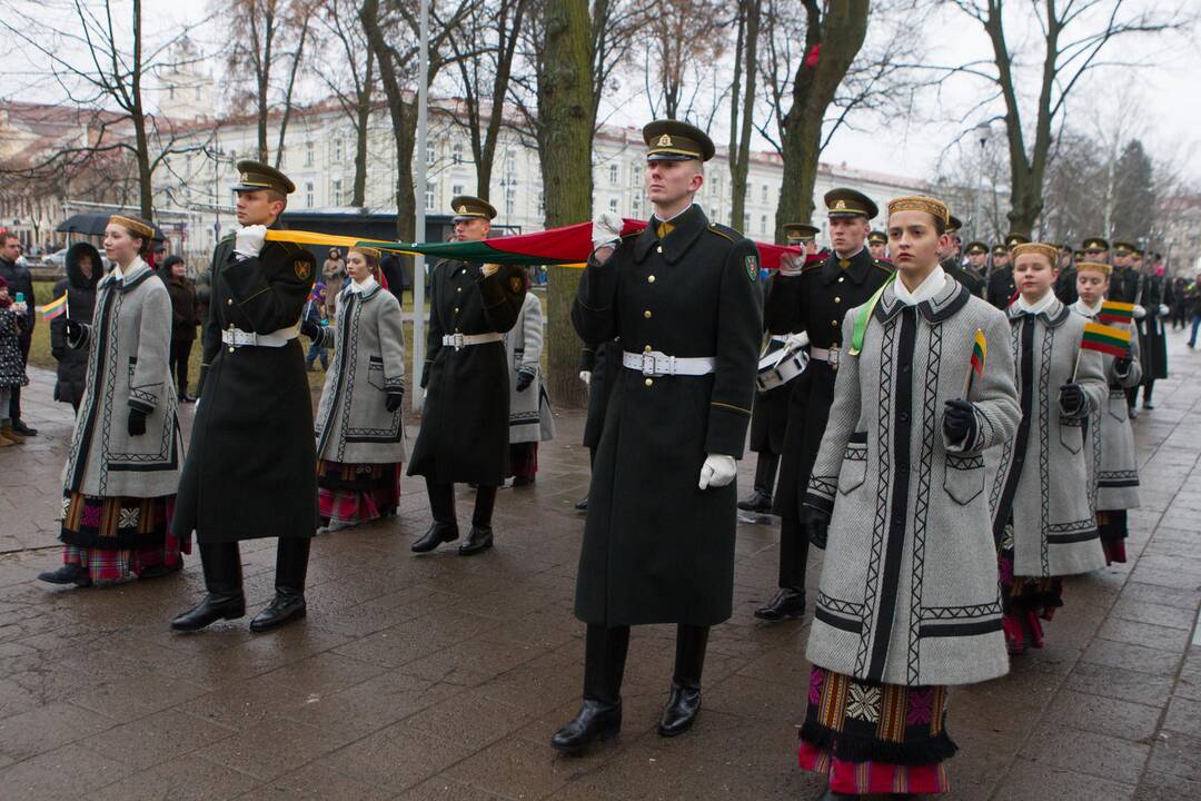 Vėliavos dienos ceremonija Vilniuje