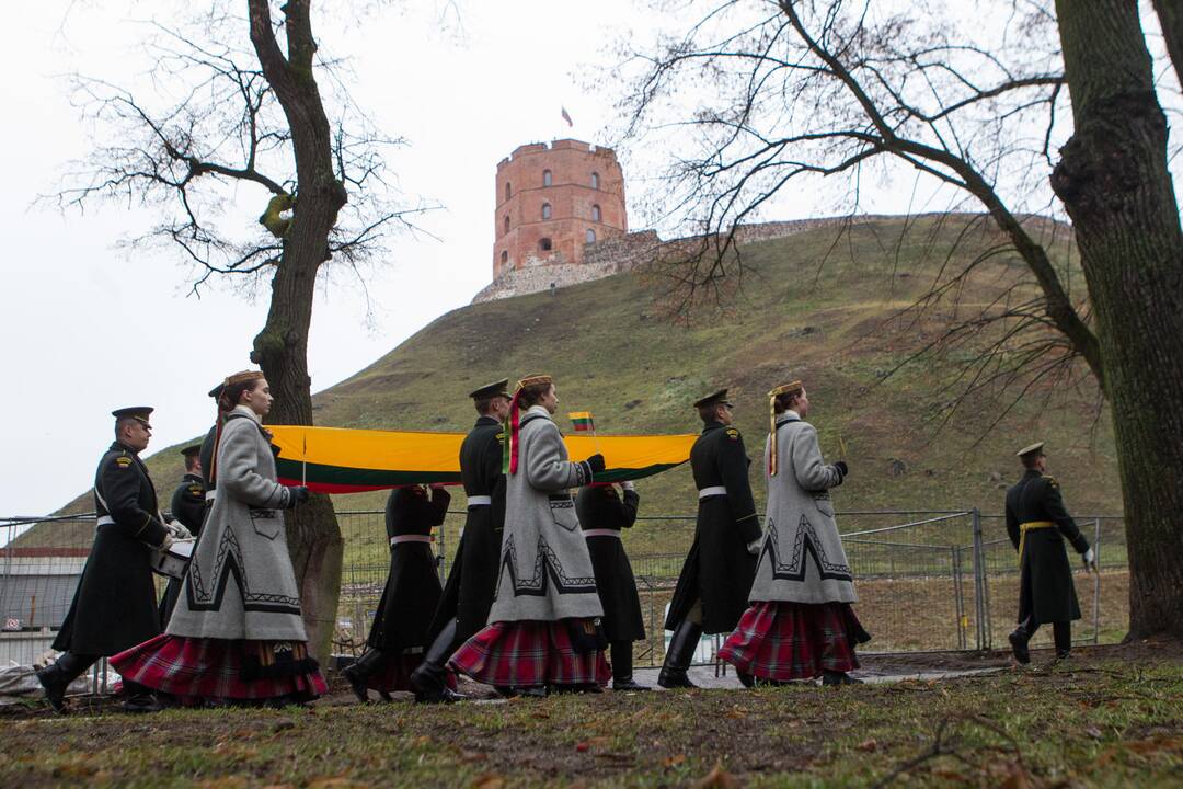 Vėliavos dienos ceremonija Vilniuje