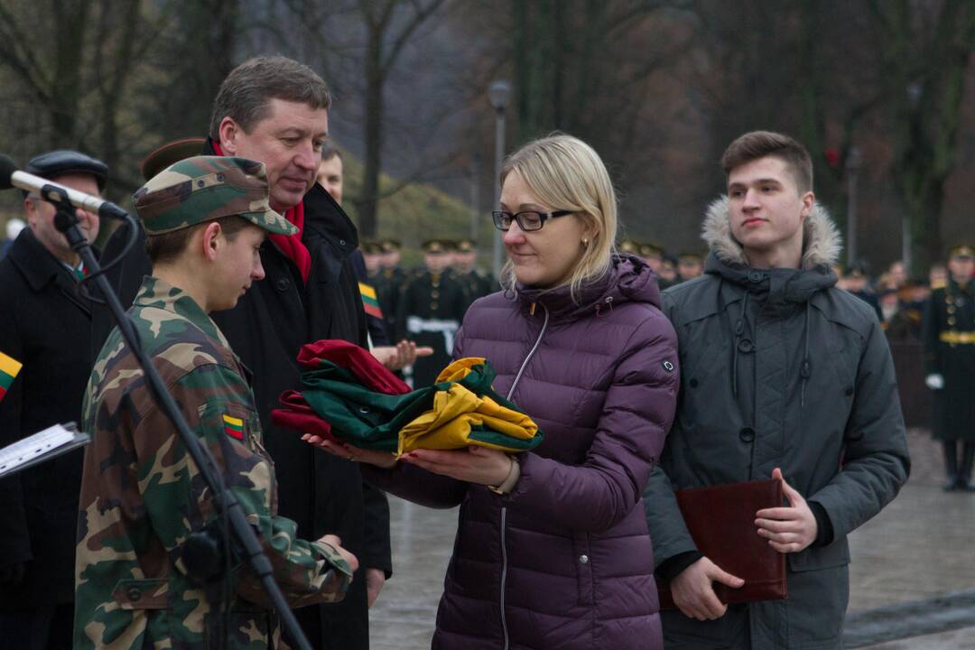 Vėliavos dienos ceremonija Vilniuje