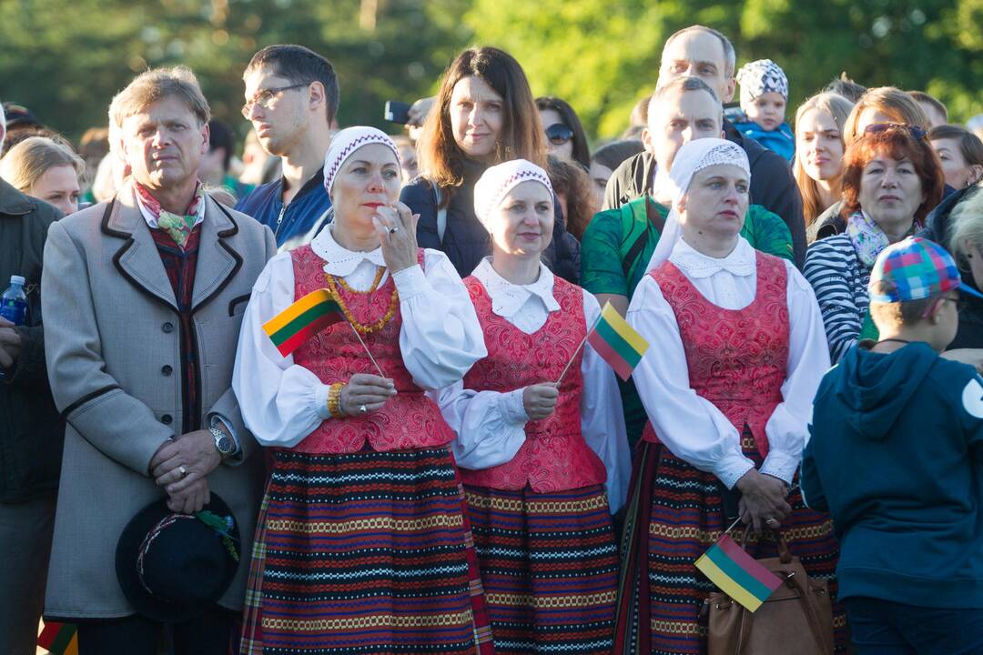 "Tautiška giesmė" Vilniuje